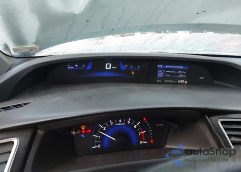 2013 Honda Civic Lx z USA, uszkodzony, nr VIN 2HGFB2F56DH583468